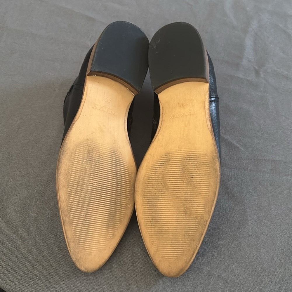 Excellent Condition Avellini Pointed Toe Ankle Boots Size 38 US 7Italian Leather - Picture 6 of 8